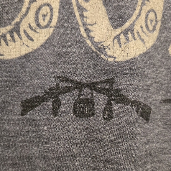 Davy Crockett’s Tennessee Whiskey Graphic Tee - Gray - XL - Picture 3 of 5